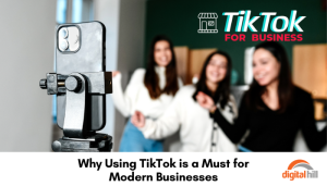 Small business owner marketing on TikTok